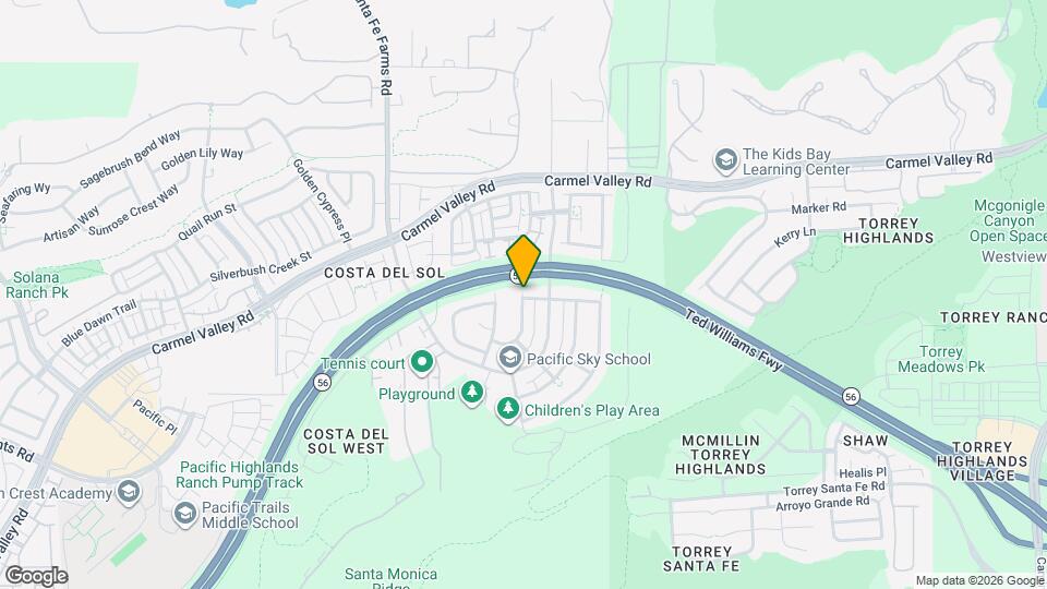 6705 Aliso Valley Way Map and Location Details