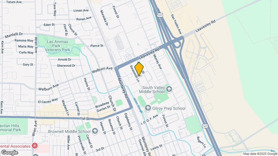 8260 Swanston Ln Map and Location Details