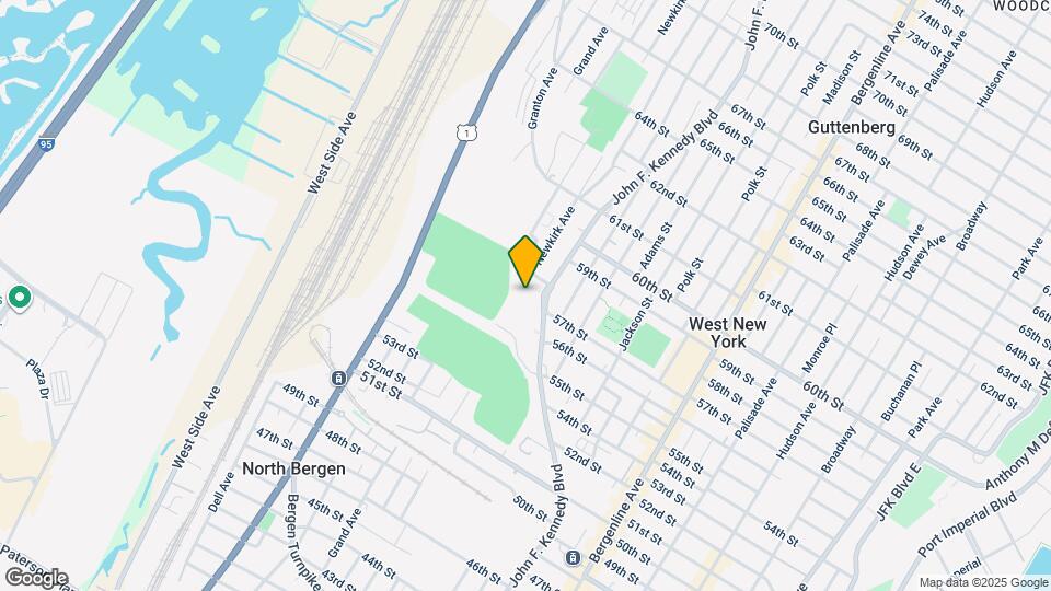 5711 JOHN F KENNEDY Blvd Map and Location Details