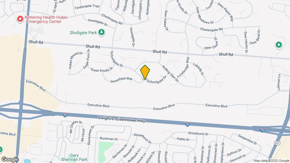 6376 Greenfield Way Map and Location Details