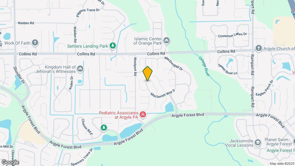8051 Mactavish Way W Map and Location Details