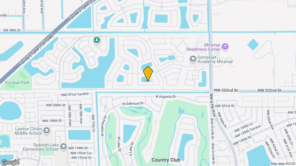 13081 SW 54th Ct Map and Location Details