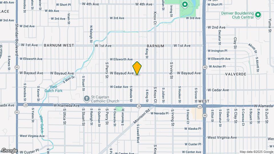 125 S Lowell Blvd Map and Location Details