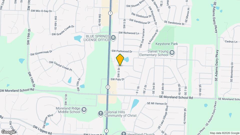 504 SW Shamrock Pl Mapa y Detalles de la Ubicación