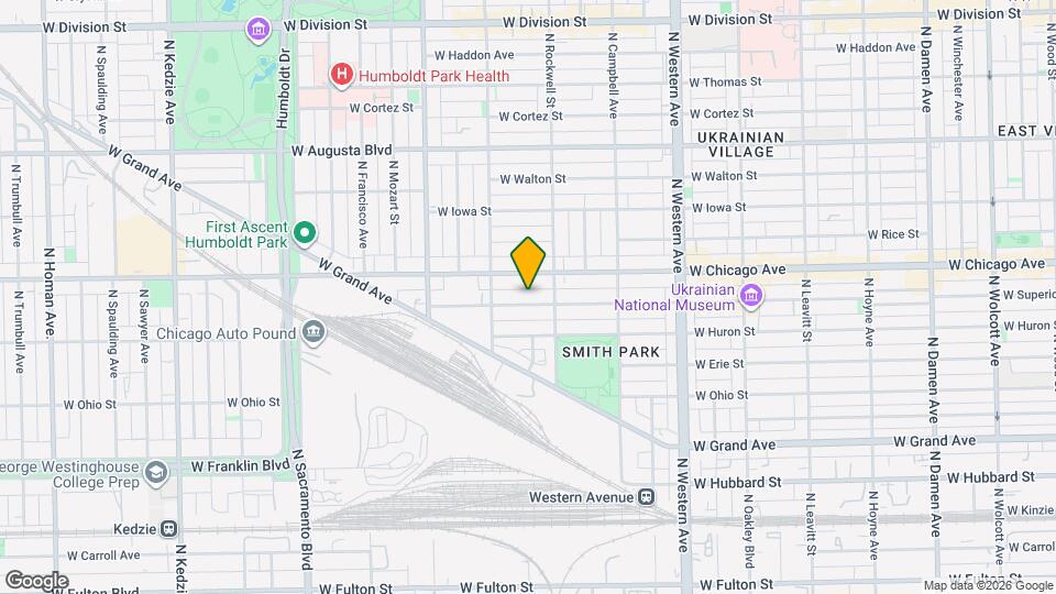 2626 W Superior St, Unit 3 Map and Location Details