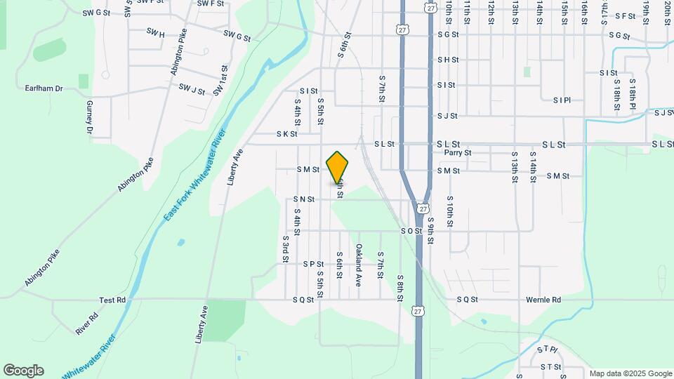 1332 S 6th St Map and Location Details