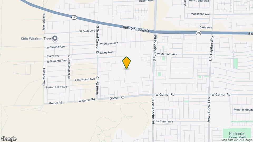 9504 Tee Pee Ln. Map and Location Details