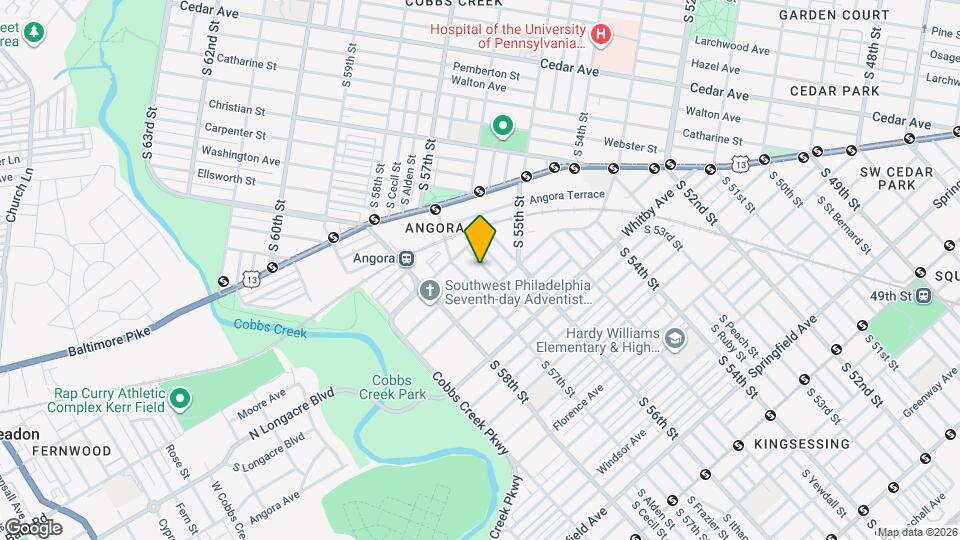 1032 S Frazier St Mapa y Detalles de la Ubicación