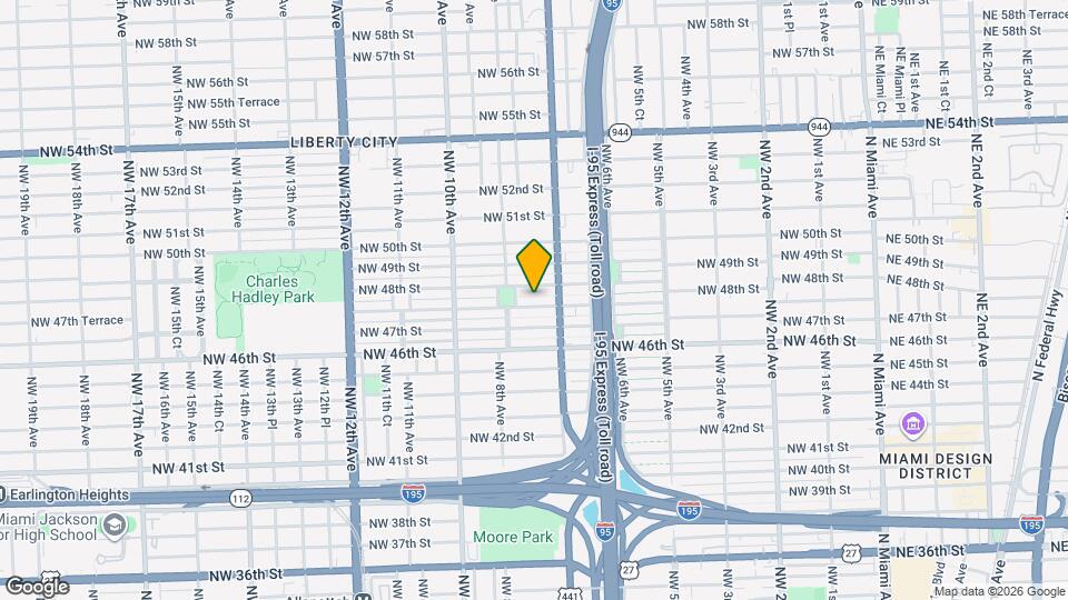 745 NW 47th Terrace Map and Location Details