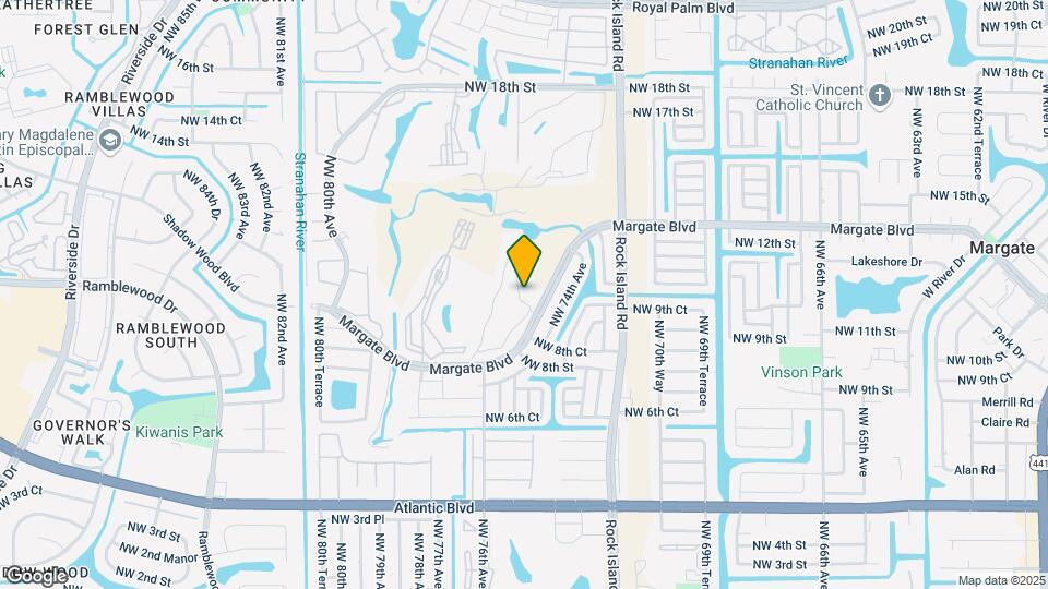 7787 Golf Cir Dr Map and Location Details