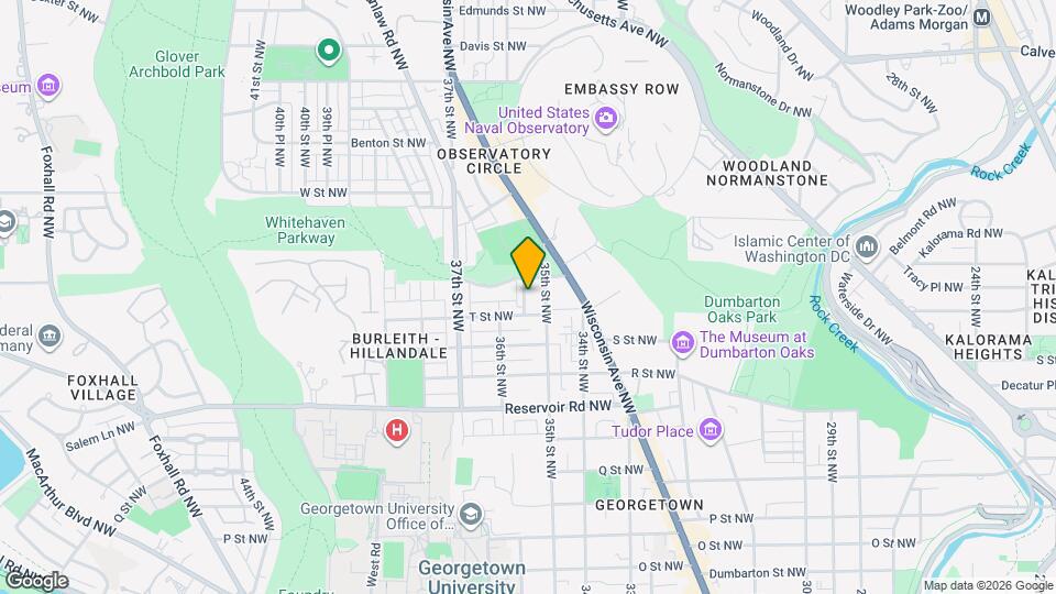 1915 35th Pl NW Map and Location Details