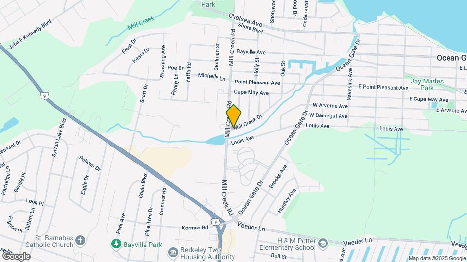 204 Mill Creek Dr Map and Location Details