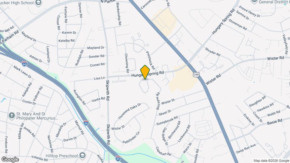 7808 E Yardley Rd Map and Location Details