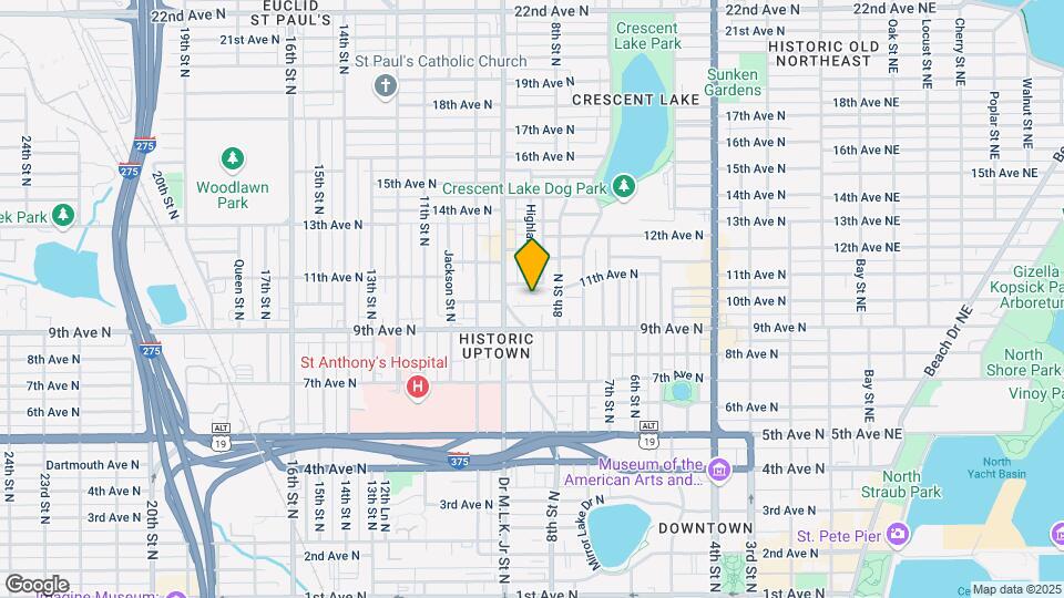 837 10th Ave N Map and Location Details