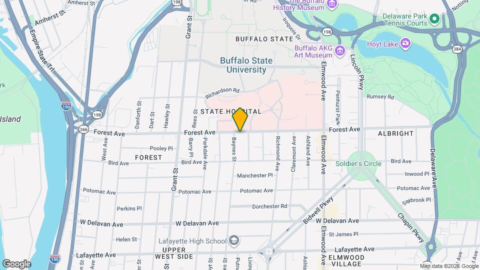 397 Forest Ave Map and Location Details