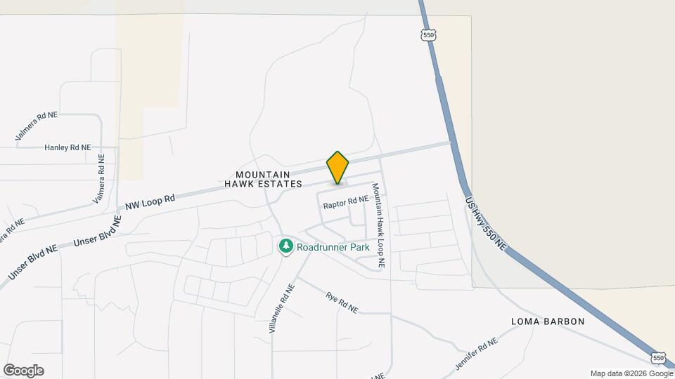 6580 Mountain Hawk Loop NE Mapa y Detalles de la Ubicación