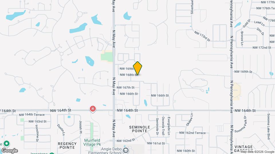 2708 NW 168th St Map and Location Details