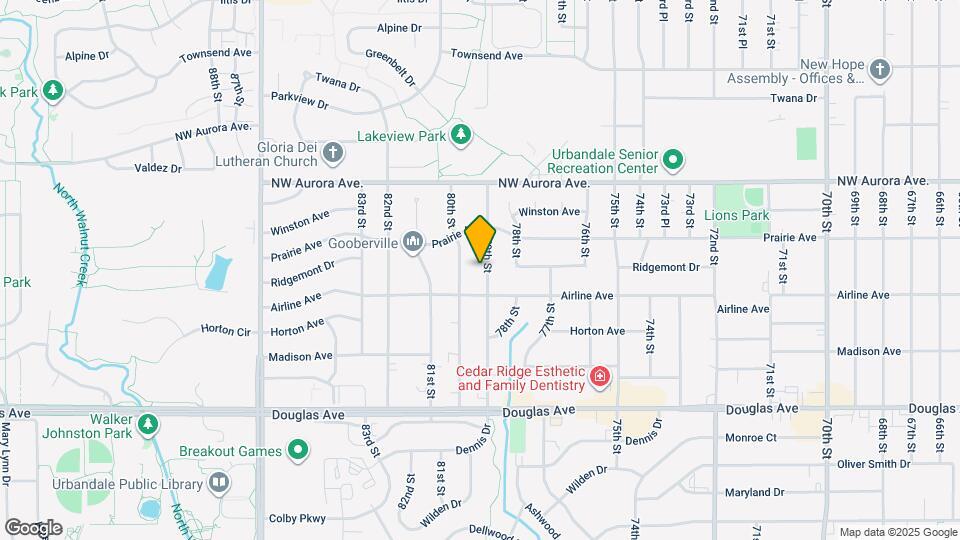 4012 79th St Map and Location Details