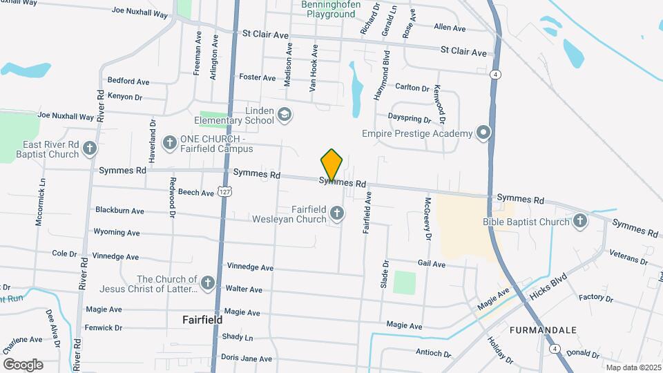 791 Symmes Rd Map and Location Details