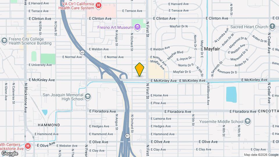 3049 E McKinley Ave Map and Location Details