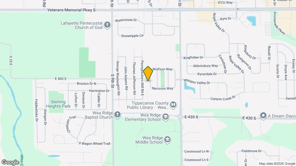 4110 Ivanhoe St Map and Location Details