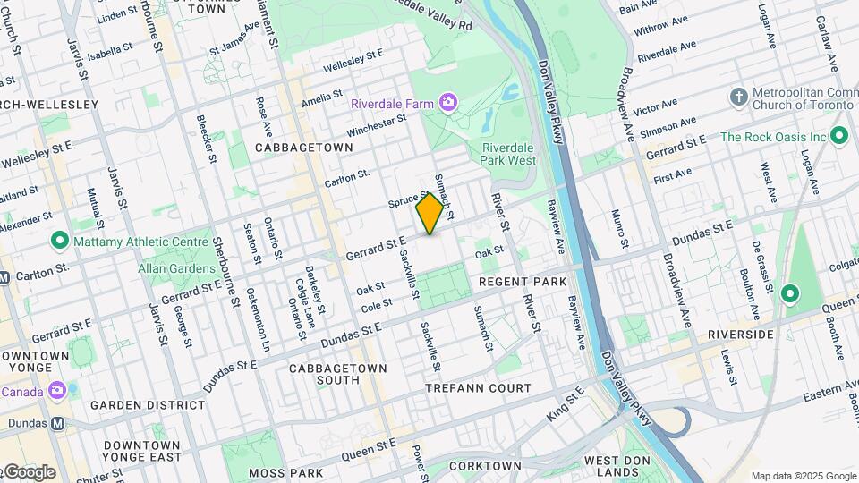407 Gerrard St E Map and Location Details