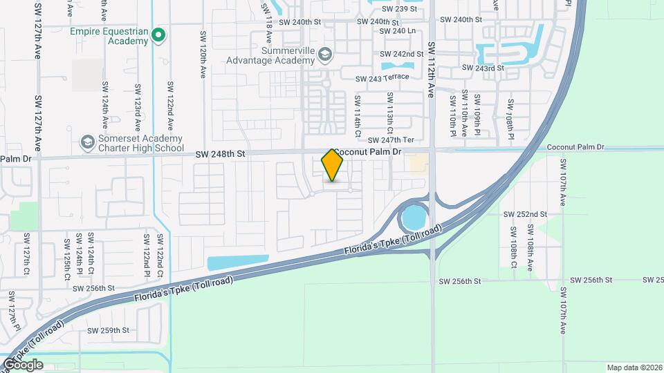 11520 SW 250th St Map and Location Details