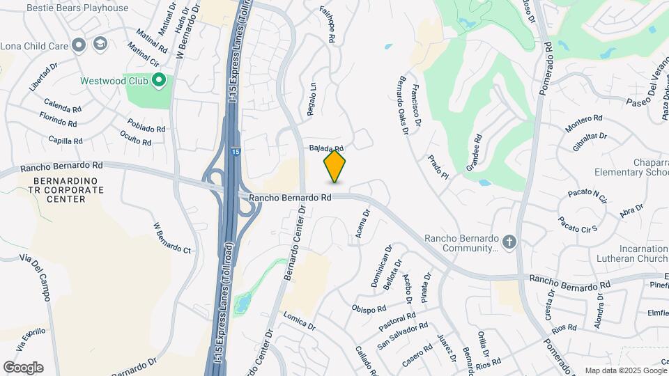 11942 Rancho Bernardo Rd, Unit #C Map and Location Details