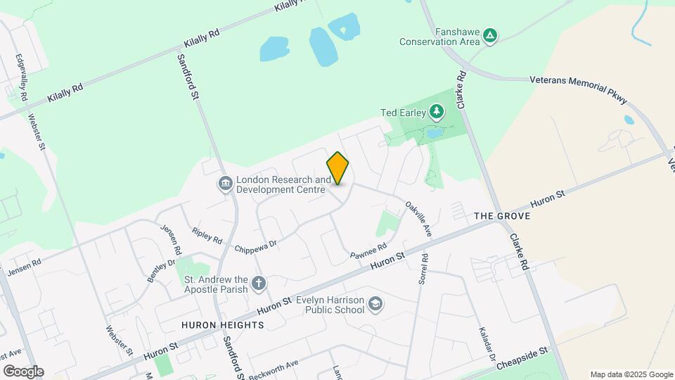 1054 Apache Rd Map and Location Details