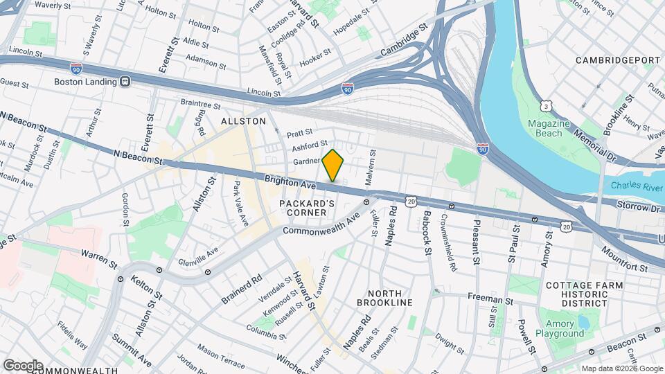 47 Brighton Ave Mapa y Detalles de la Ubicación