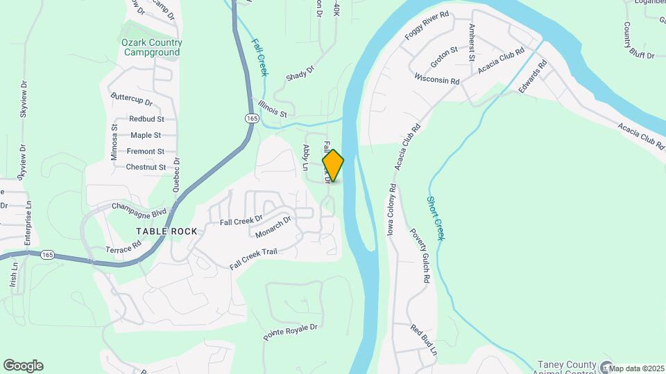 420 Fall Creek Dr Map and Location Details