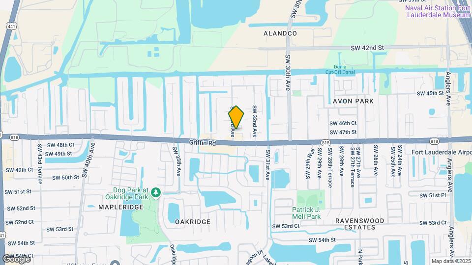 4717 SW 33rd Ave Map and Location Details