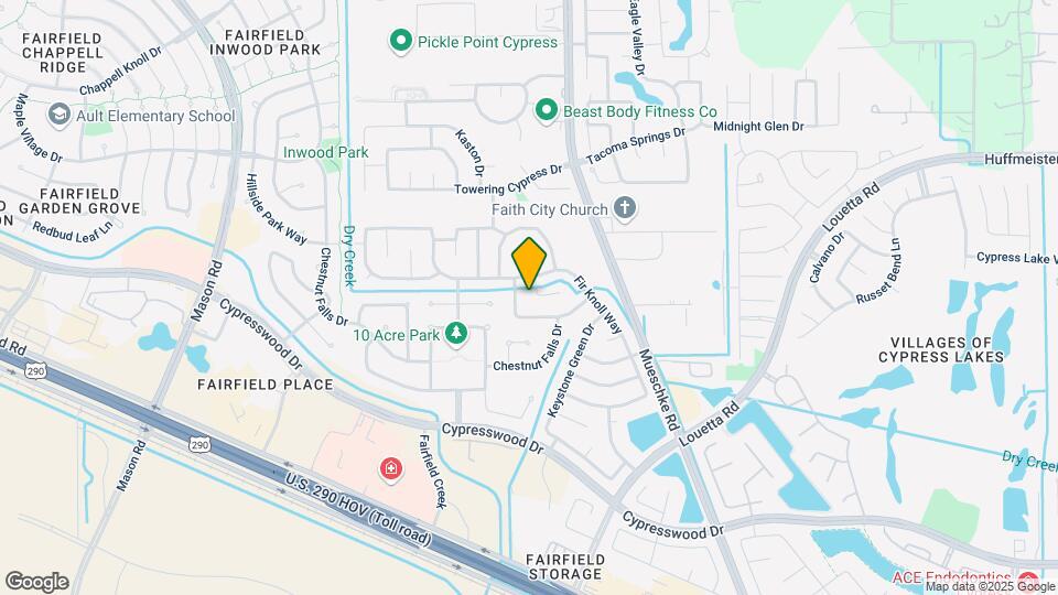 14803 Liberty Stone Ln Map and Location Details