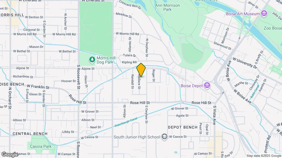 102 Wallace St Map and Location Details