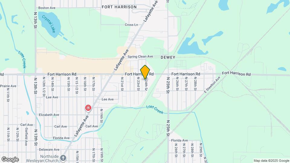 3236 N 24th St Map and Location Details