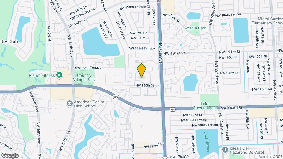 6135 NW 186th St Map and Location Details