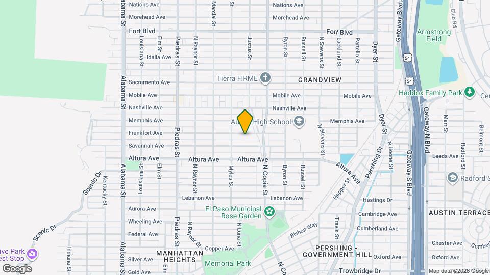 3222 Frankfort Ave Map and Location Details