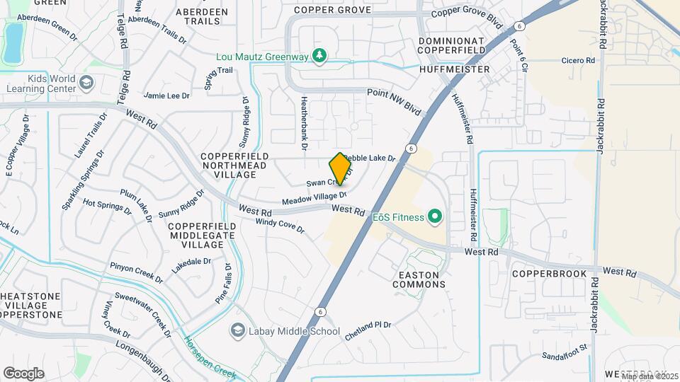 15362 Meadow Village Dr Mapa y Detalles de la Ubicación