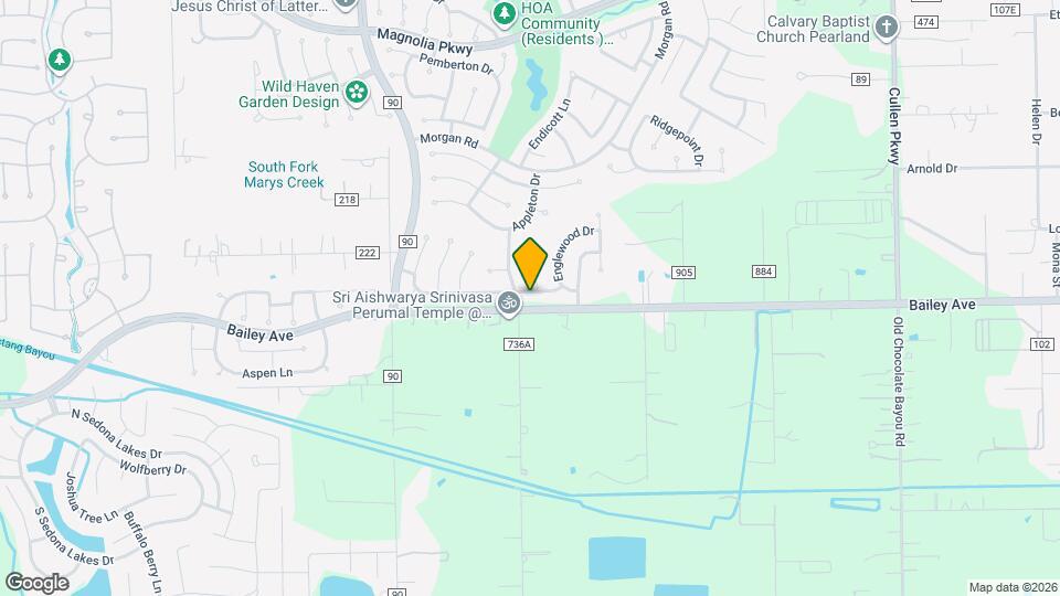 3710 Glenhill Dr Map and Location Details