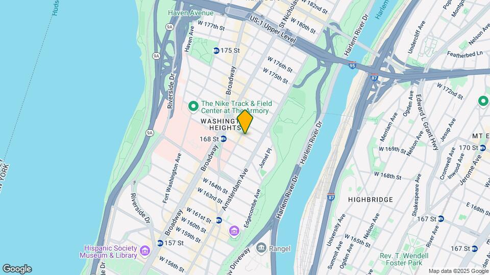 524 W 169th St Mapa y Detalles de la Ubicación