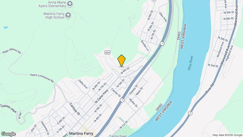 608 Columbus Ave Map and Location Details