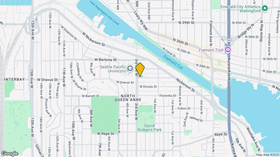 81 W Dravus St Map and Location Details