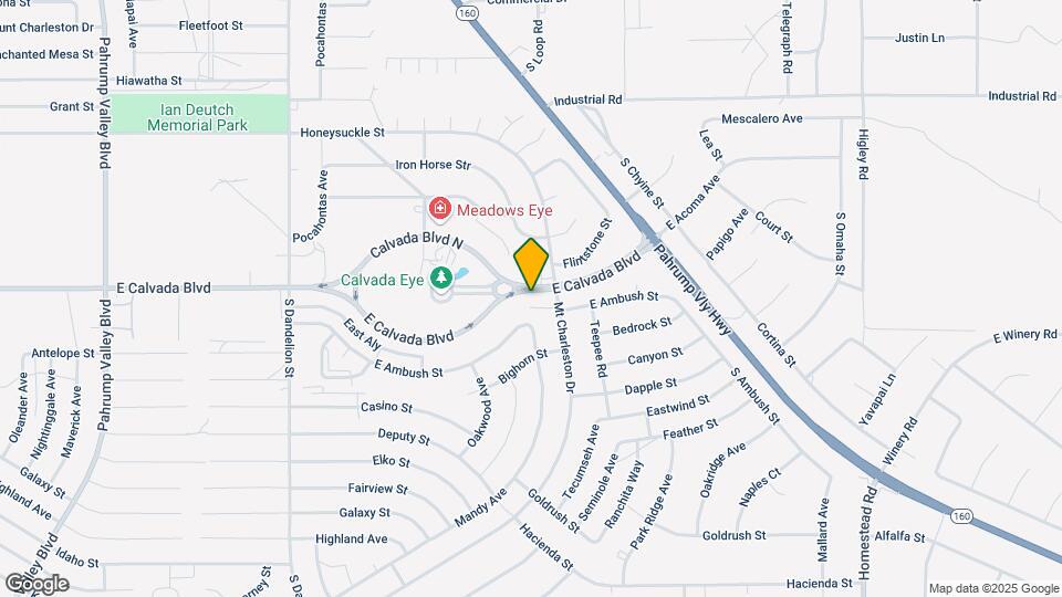 2321 E Calvada Blvd-Unit -4 Map and Location Details