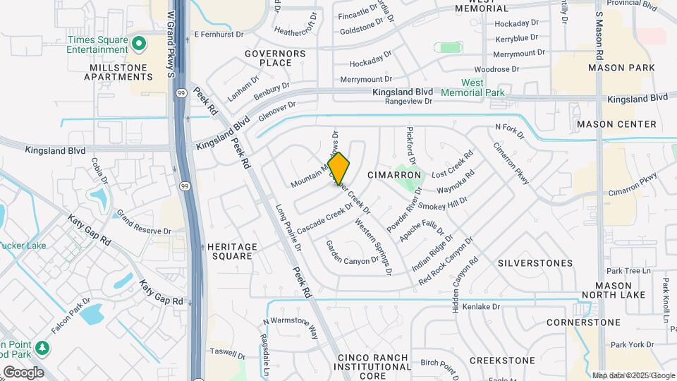 1010 Valley Ranch Dr Map and Location Details