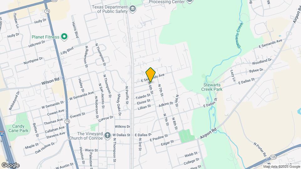 1612 N 6th St Map and Location Details