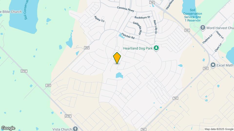 3805 Thomas Plns Dr Map and Location Details