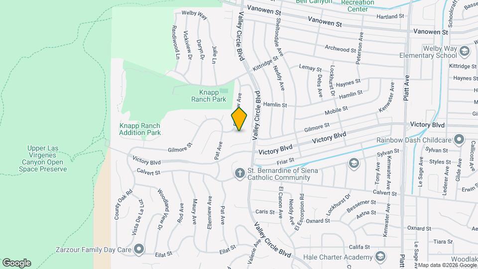 6426 Ellenview Ave Map and Location Details