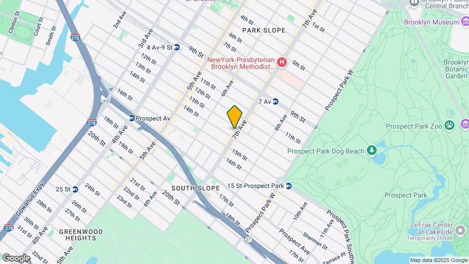 414-414A 7th Ave Mapa y Detalles de la Ubicación