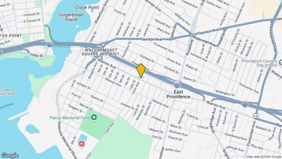 64 Lyon Ave Map and Location Details