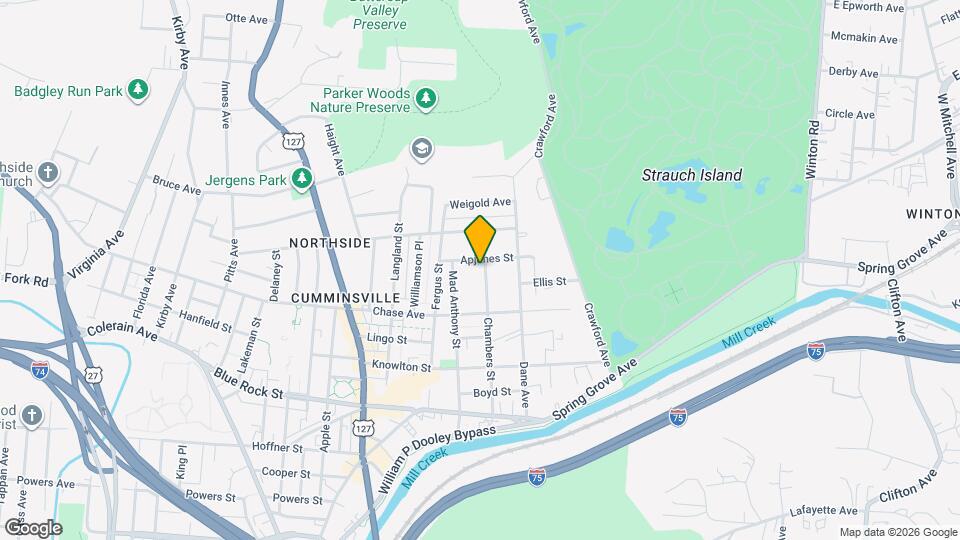 4237 Chambers St, Unit 2 Map and Location Details